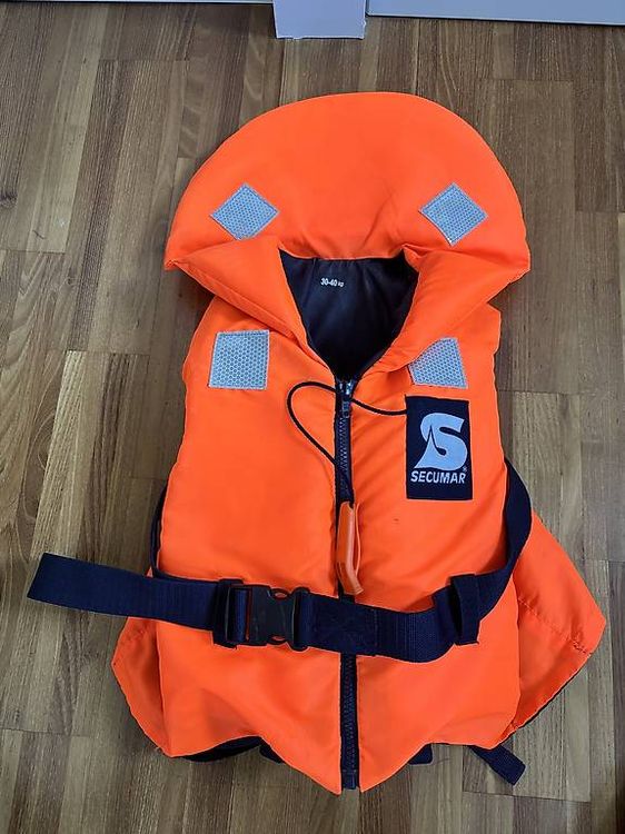 Schwimmweste Erwachsene 100 Newton | Aufblasbare Rettungsweste | Für Schwimmen, Boot & Wassersport