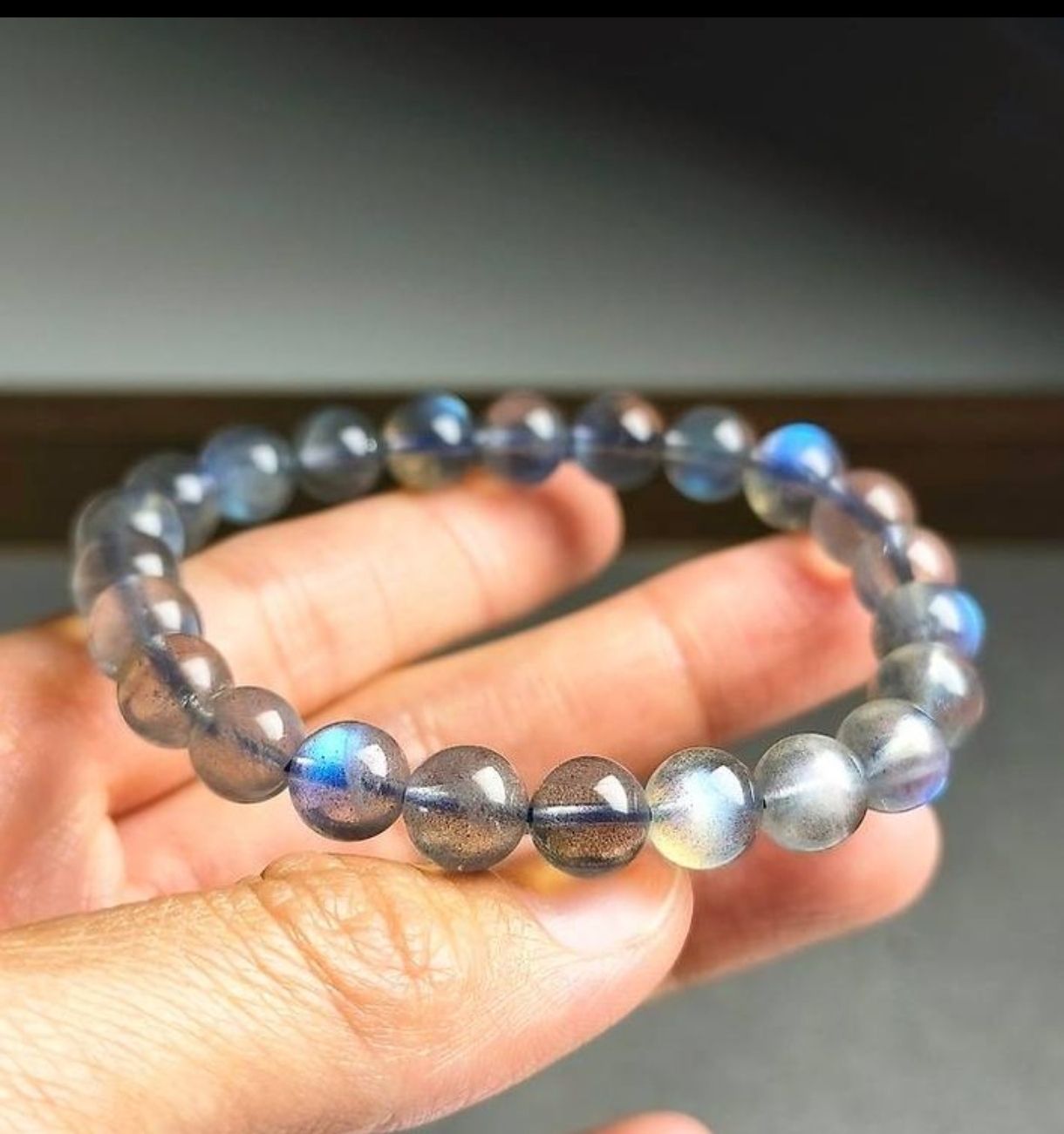 Bracciali & Braccialetti: Bracelets en labradorite de haute qualité  8mm – Nuovo (secondo la descrizione) da Ursy venduto da tan_8qdl 1
