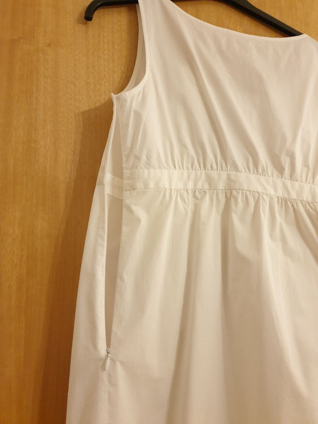 Kleider: Robe d'été, S, blanche, comme neuve, coton – Neu (gemäss Beschreibung) aus Neuchâtel von Verenas12 3