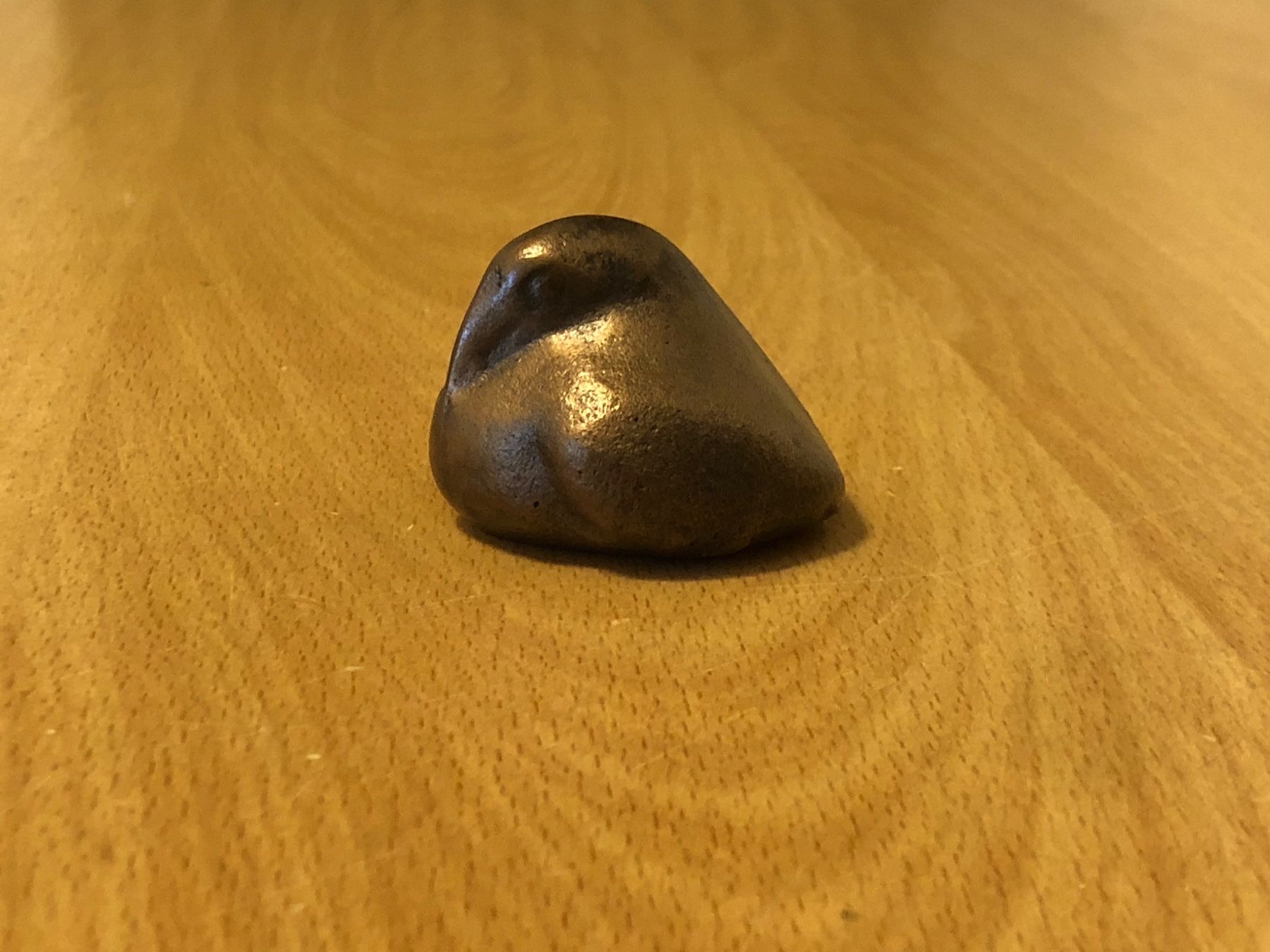 Bag Turgi Statuette: Turgi Bronze BAG, Hornvogel sitzend – Usato da Urdorf venduto da quandolino 2