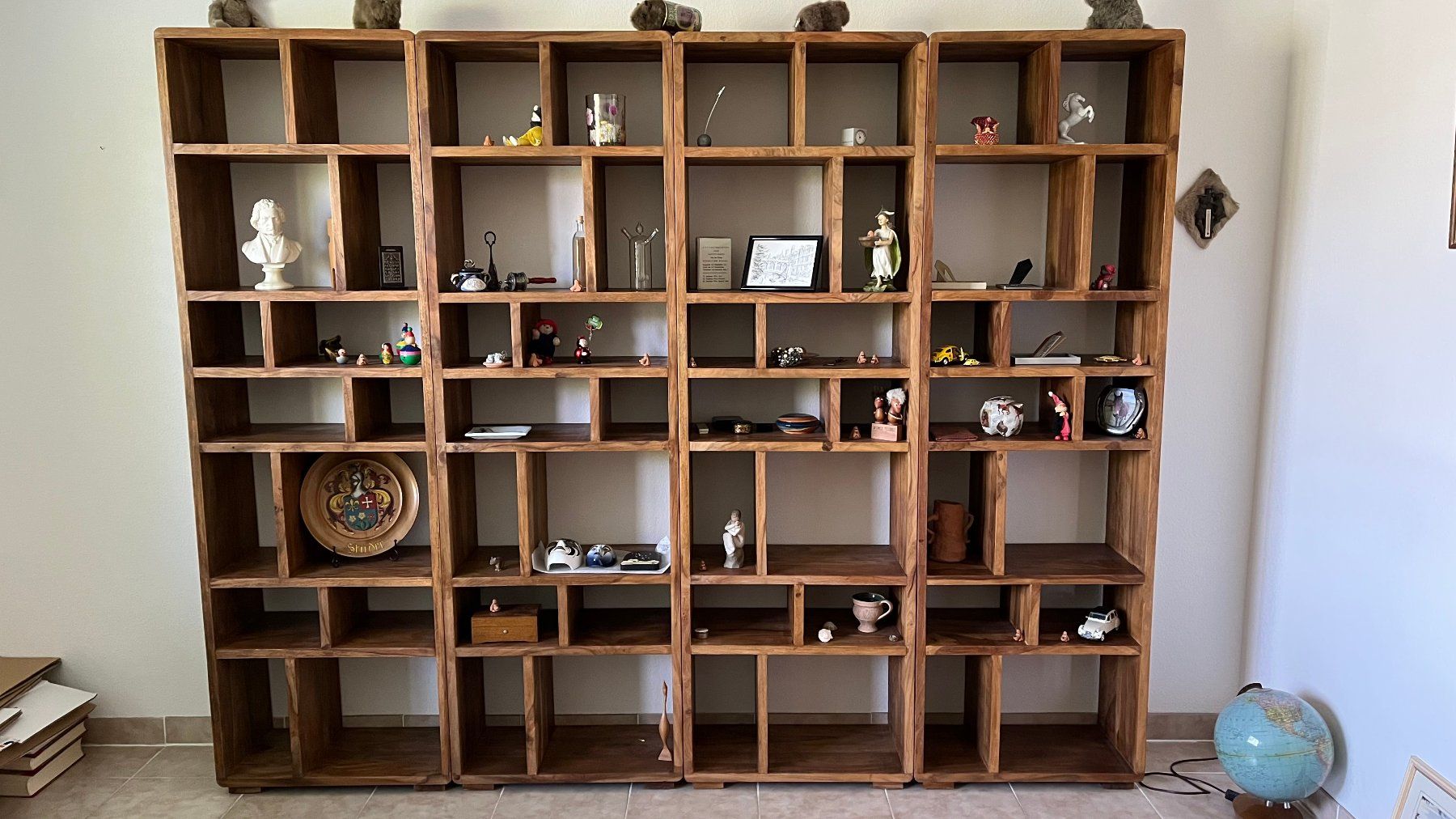 Scaffali: Bücherregal 4-teilig aus Sheesham Holz – Usato da Binningen venduto da Soraya267 1