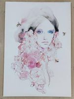 Bild Portrait, Leinwand auf Holzrahmen, 70 x 100 cm