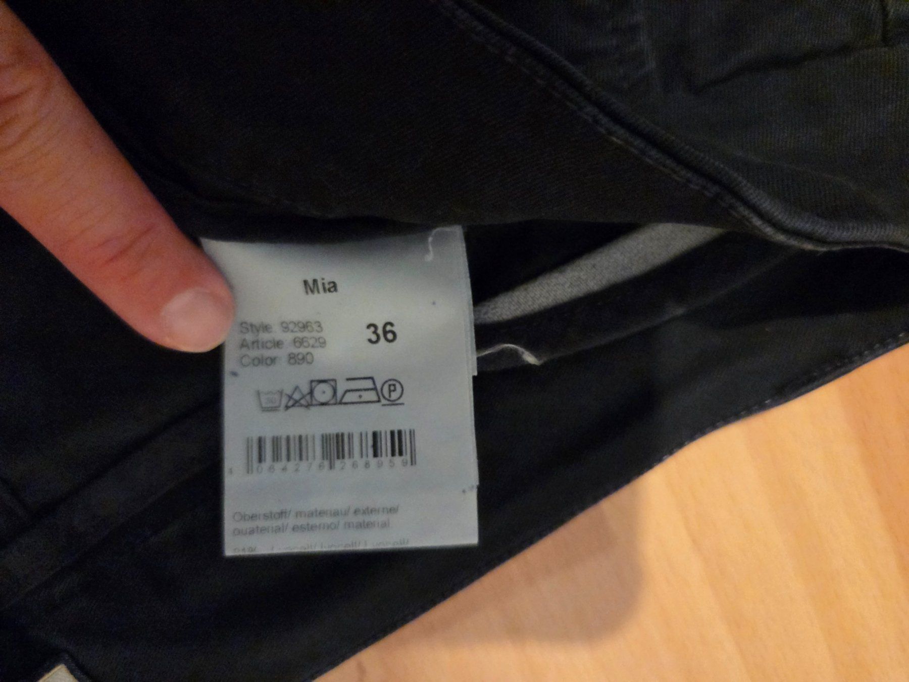 Hosen: Seductive Trousers - navy blue - cotton - 36 – Gebraucht aus Zug von Bibibo 2