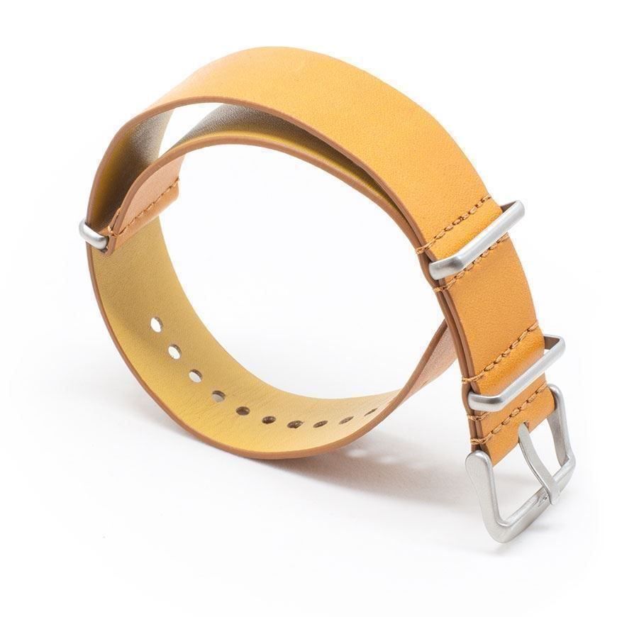 Cinturini per orologio: 22.00mm NATO|Cuir|Lederarmbanduhr| – Nuovo e nell'imballaggio originale da Ligerz venduto da micla.shop