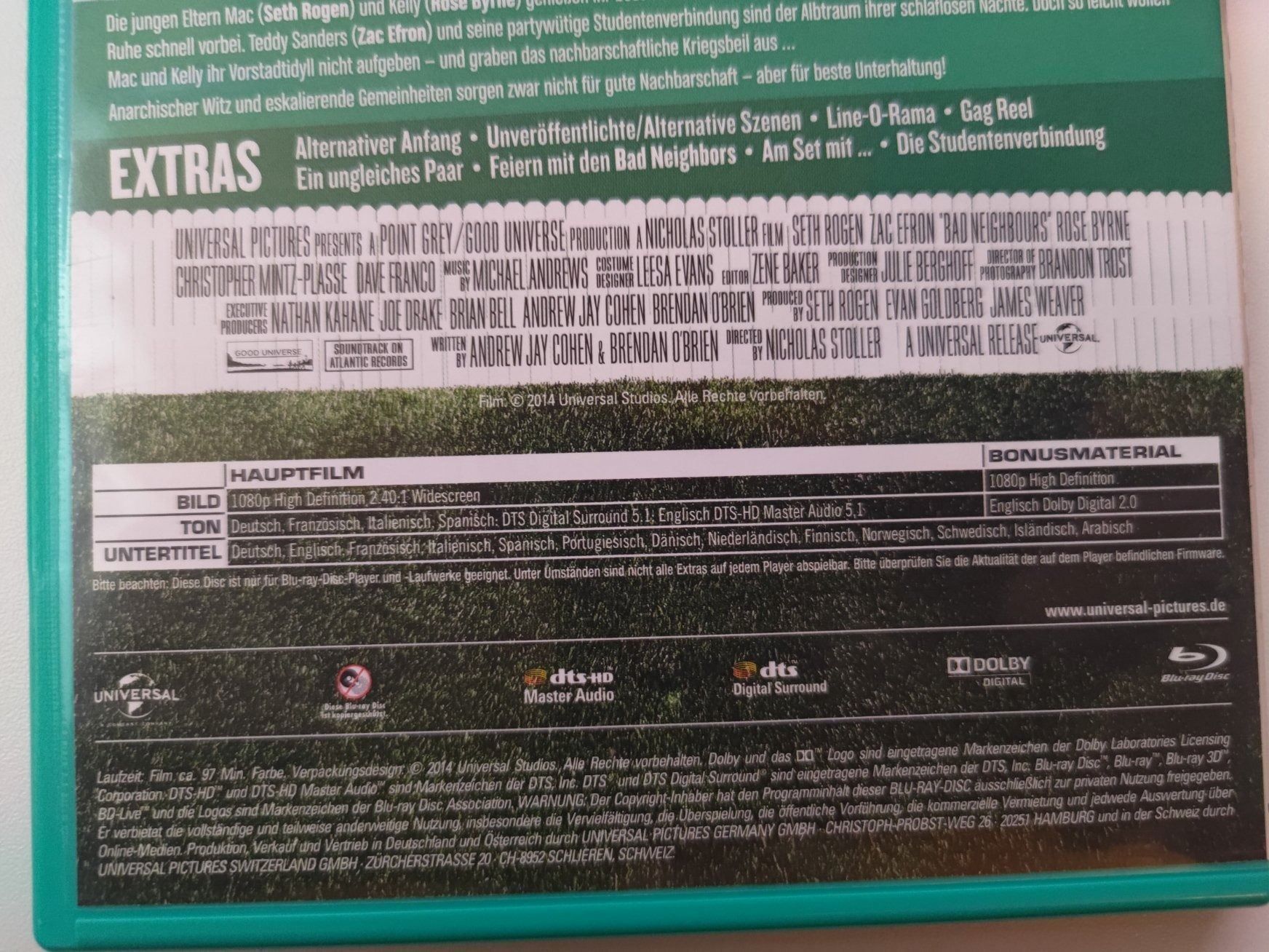 Tutti i DVDs: Bad Neighbors – Usato da Liestal venduto da Kratzilla 3