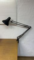 Regent Schreibtischlampe schwarz Klemmlampe Gelenkarm