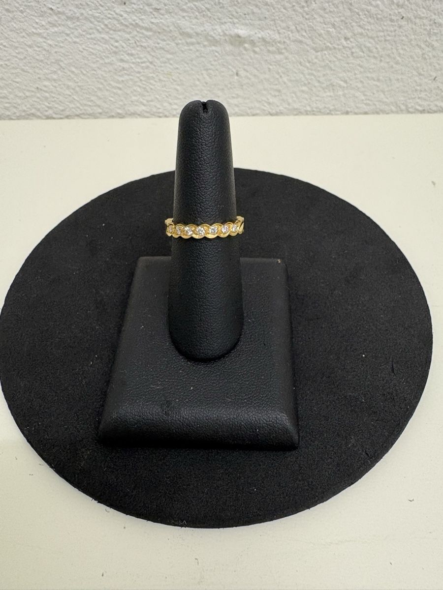 Anelli: Gelbgoldring mit Diamanten – Nuovo (secondo la descrizione) da Zug venduto da Amedea36 4