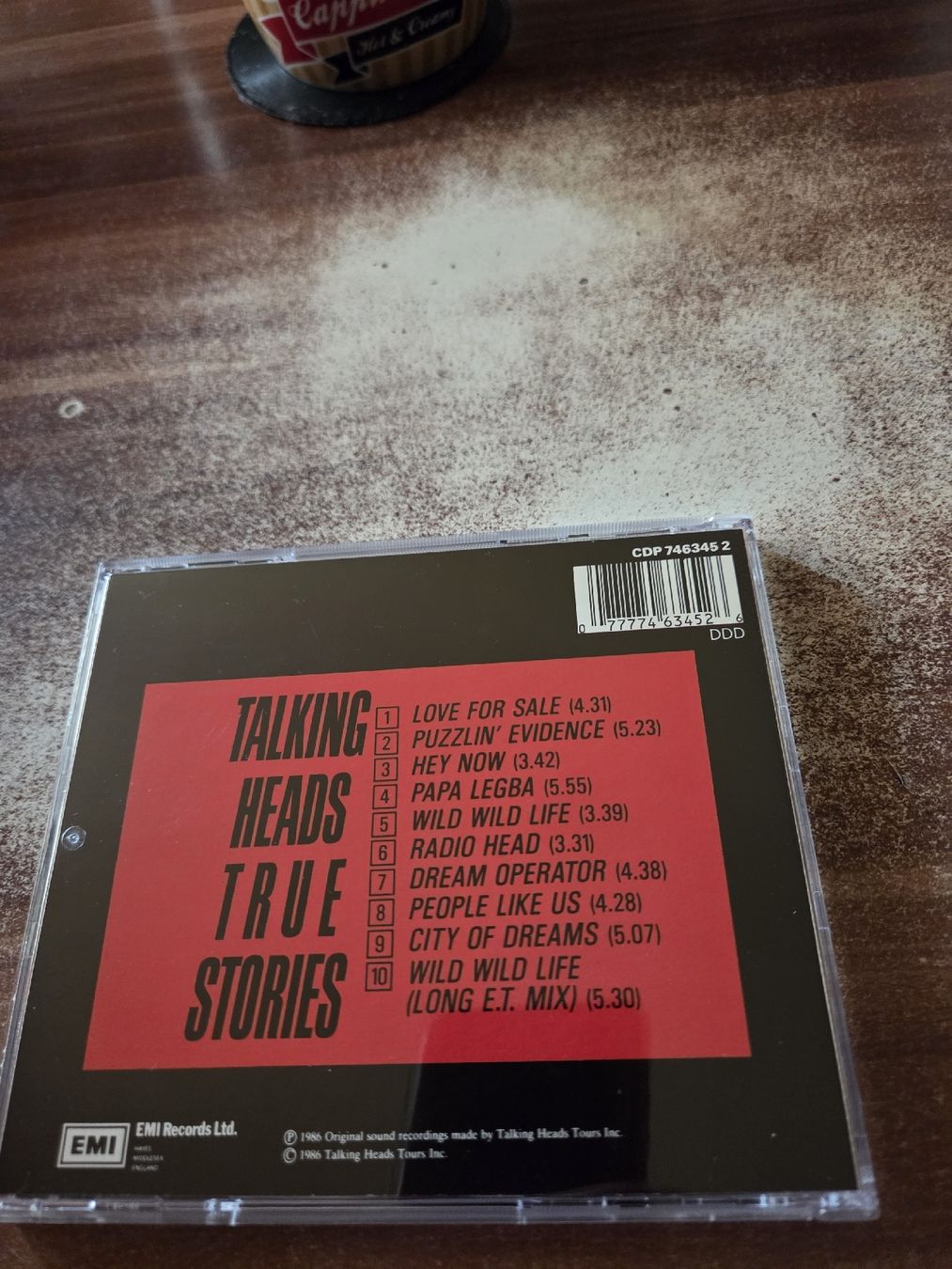 CDs: Talking Heads -  True Stories – D'occasion à Wattenwil par Mage66 1