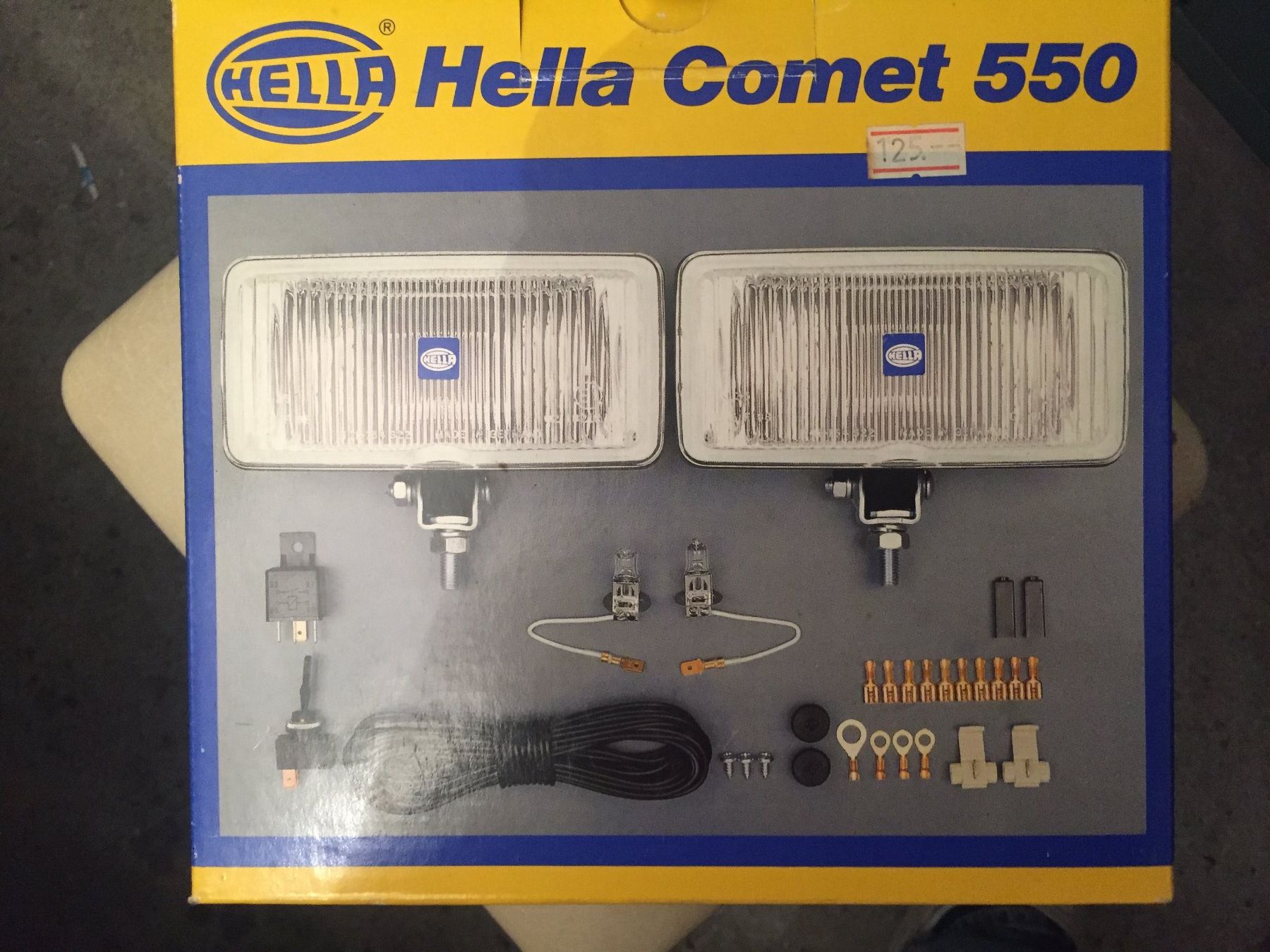 Hella Phares: Hella Comet 550 Nebellampen - Versand möglich – Neuf avec emballage d'origine à Hinwil par Biketube 5