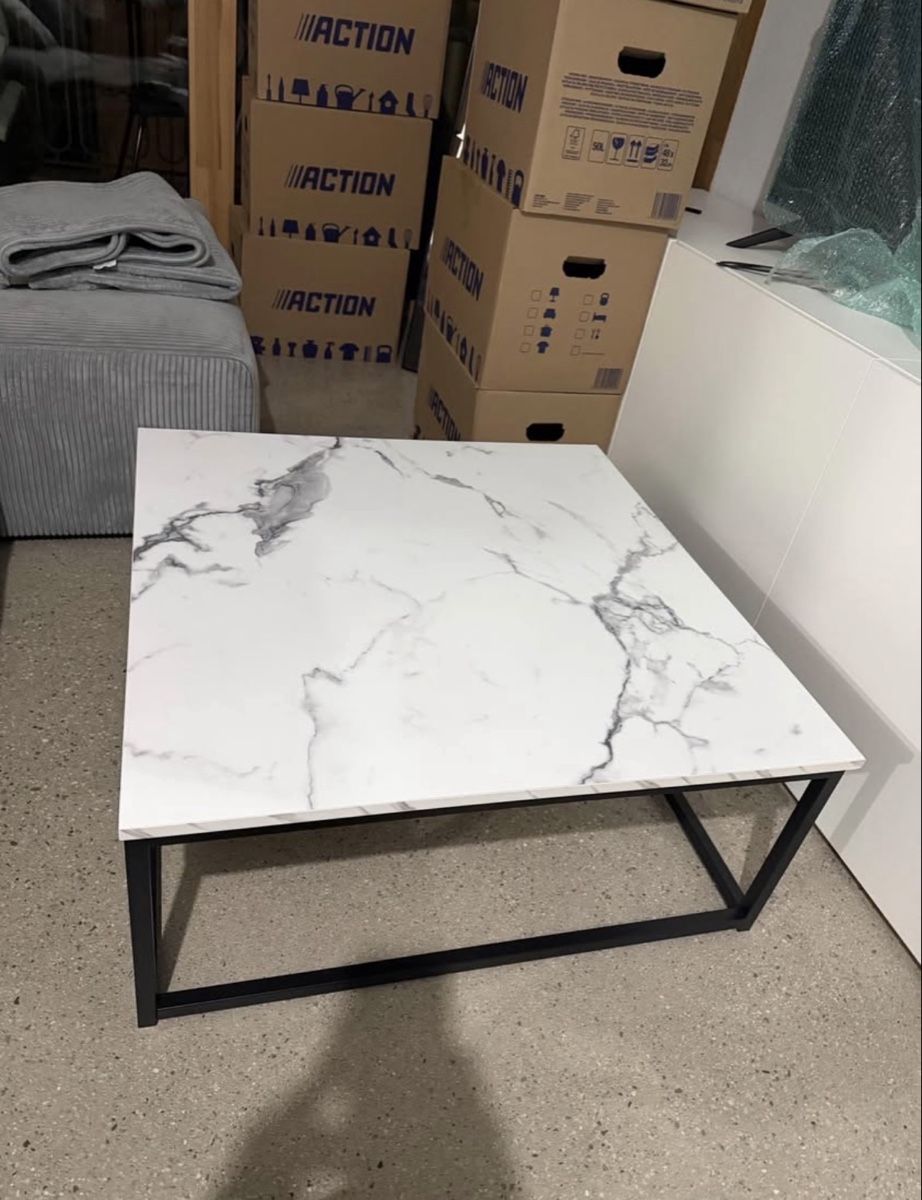 Tavoli: Table basse effet marbre  – Nuovo (secondo la descrizione) da Crissier venduto da ara_wr6m 1