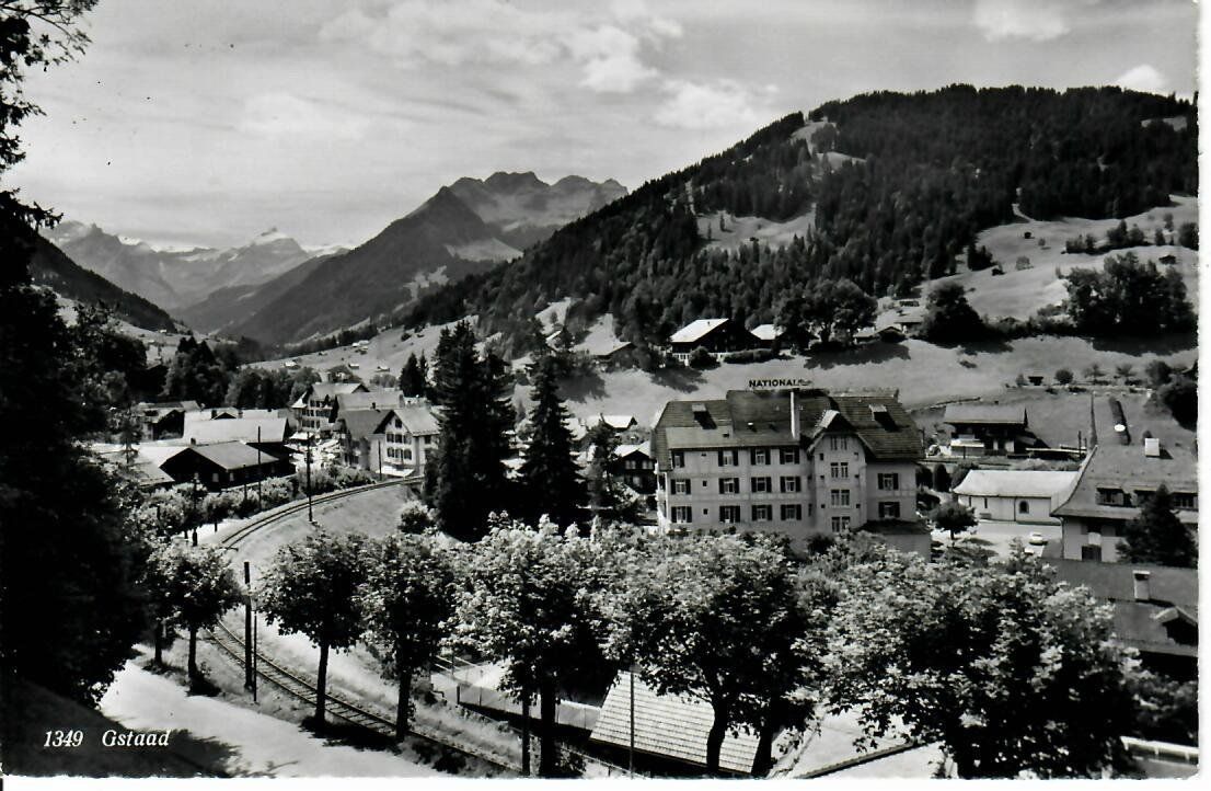Cartoline postali: Gstaad – Usato da Hochdorf venduto da Ziegel-16
