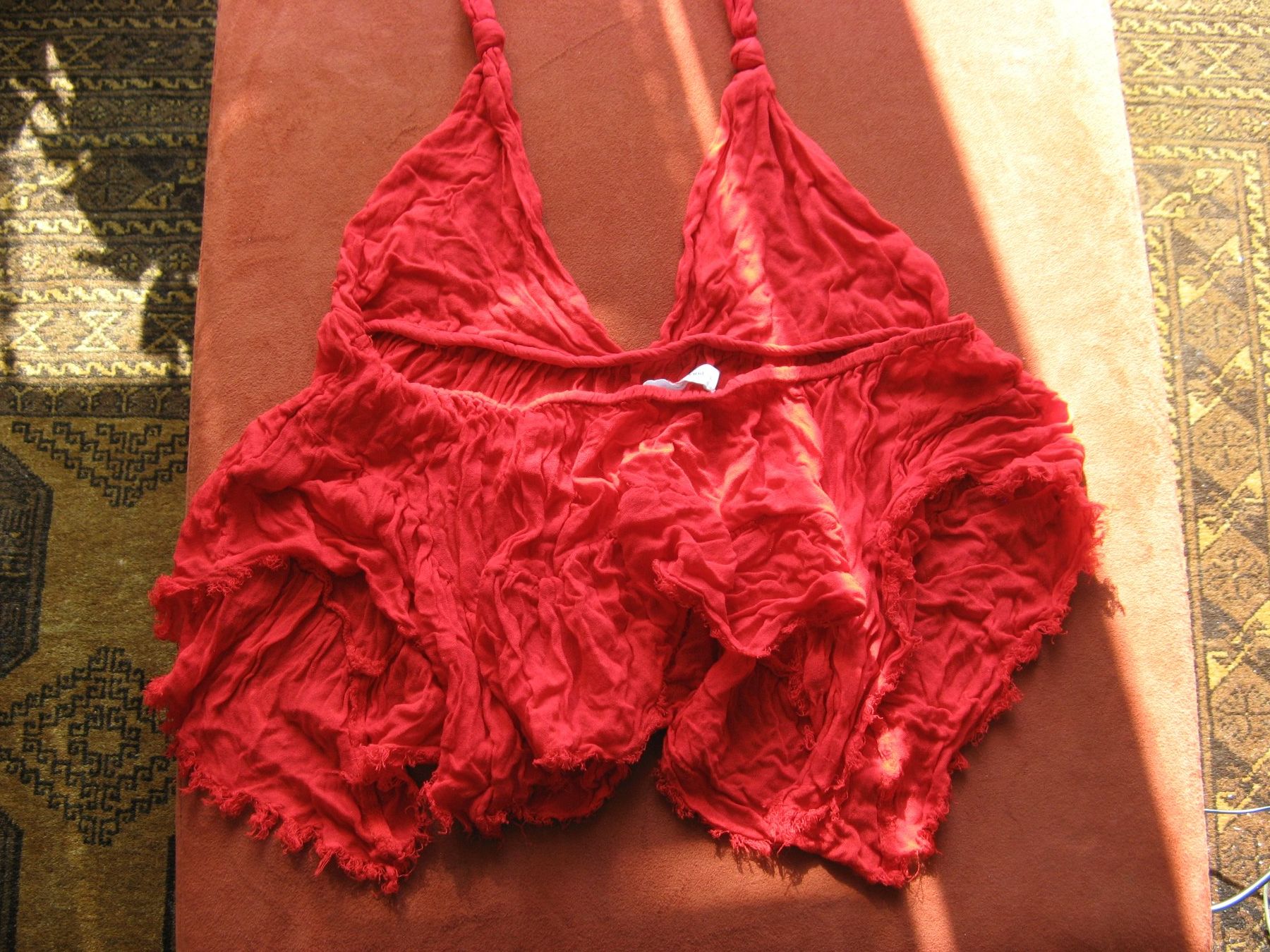 Pull&Bear Top: Top rot Pull&Bear Gr. M – Usato da Zürich venduto da apil 4