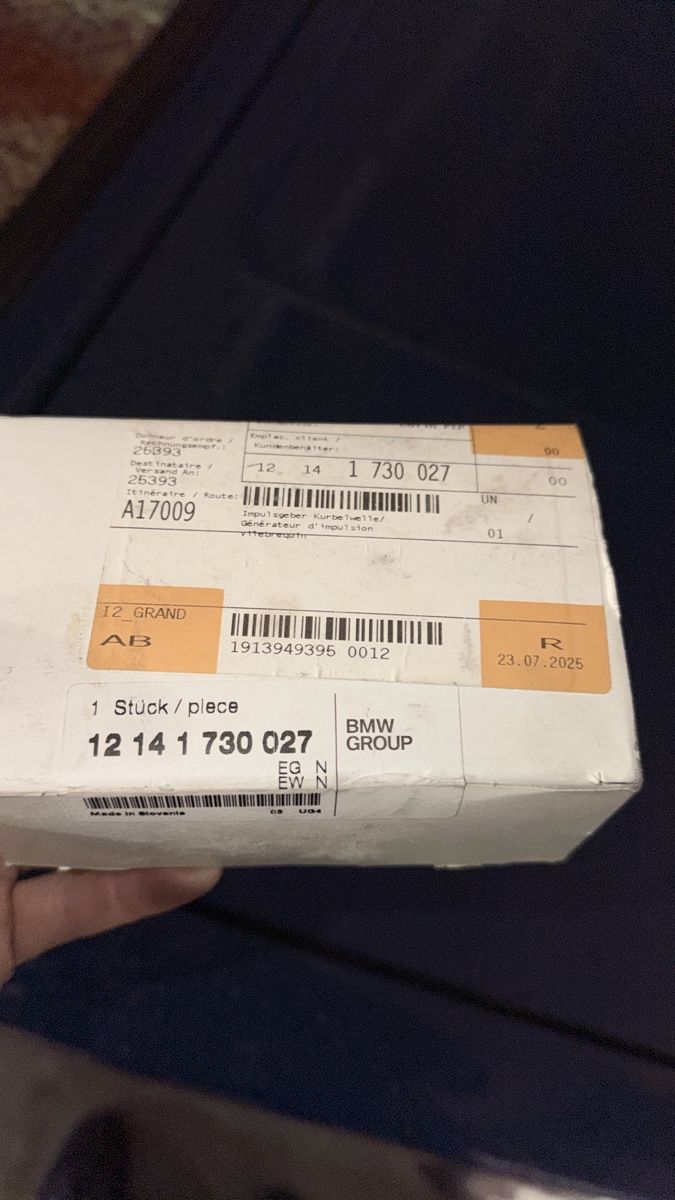BMW Alle Autoersatzteile: BMW E36/E34 Kurbelwellensensor – Neu und originalverpackt aus Oetwil am See von txsty