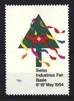 Reklamemarke Basle, Swiss Industries Fai