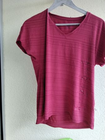 FUNKTIONS SHIRT ROT GR.M