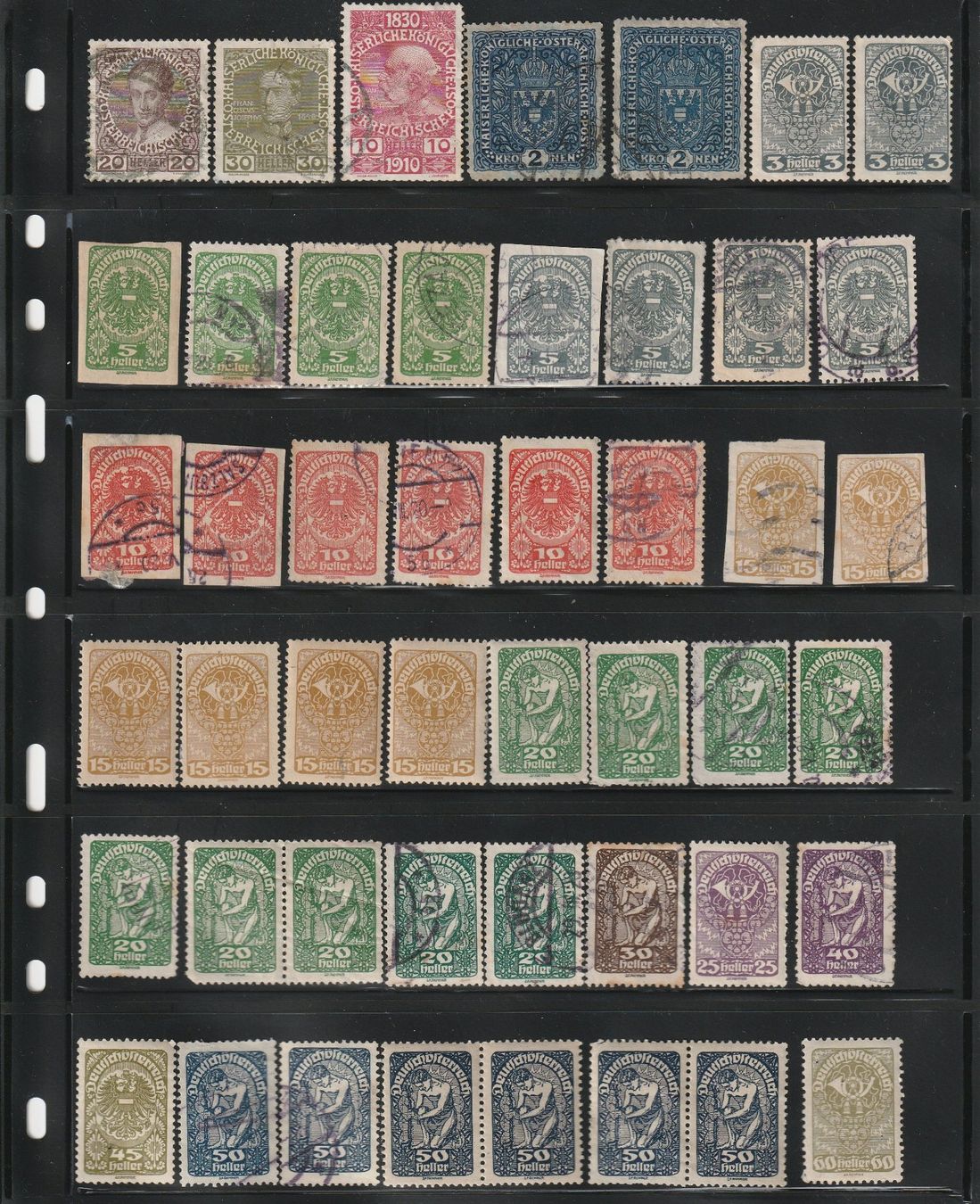 Tutti i francobolli: Alte Briefmarken - Österreich – Usato da Basel venduto da chrisKB