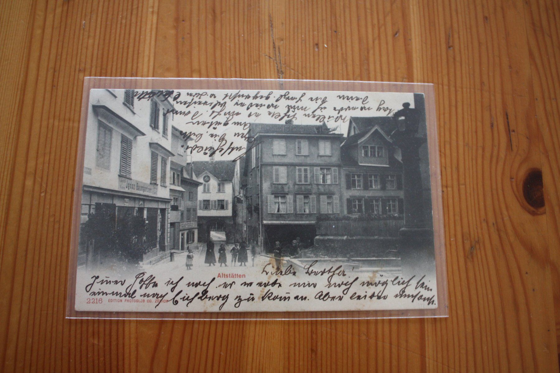 Cartoline postali: Altstätten  Rheintal – Usato da Altstätten SG venduto da sulim