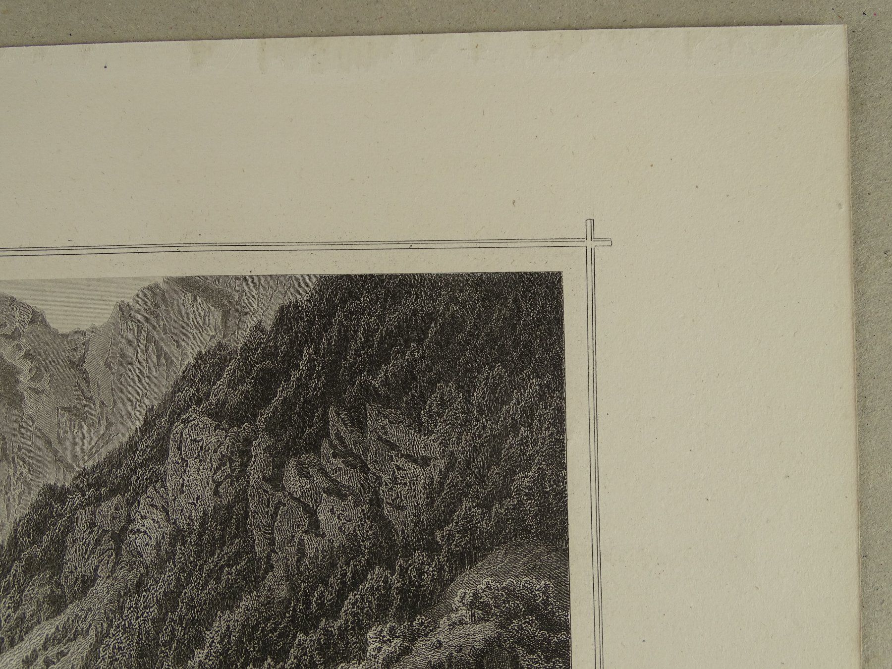 Incisioni: AMSTEG, STAHLSTICH NACH ROHBOCK 1870 – Usato da Grüningen venduto da Kartensammler 4