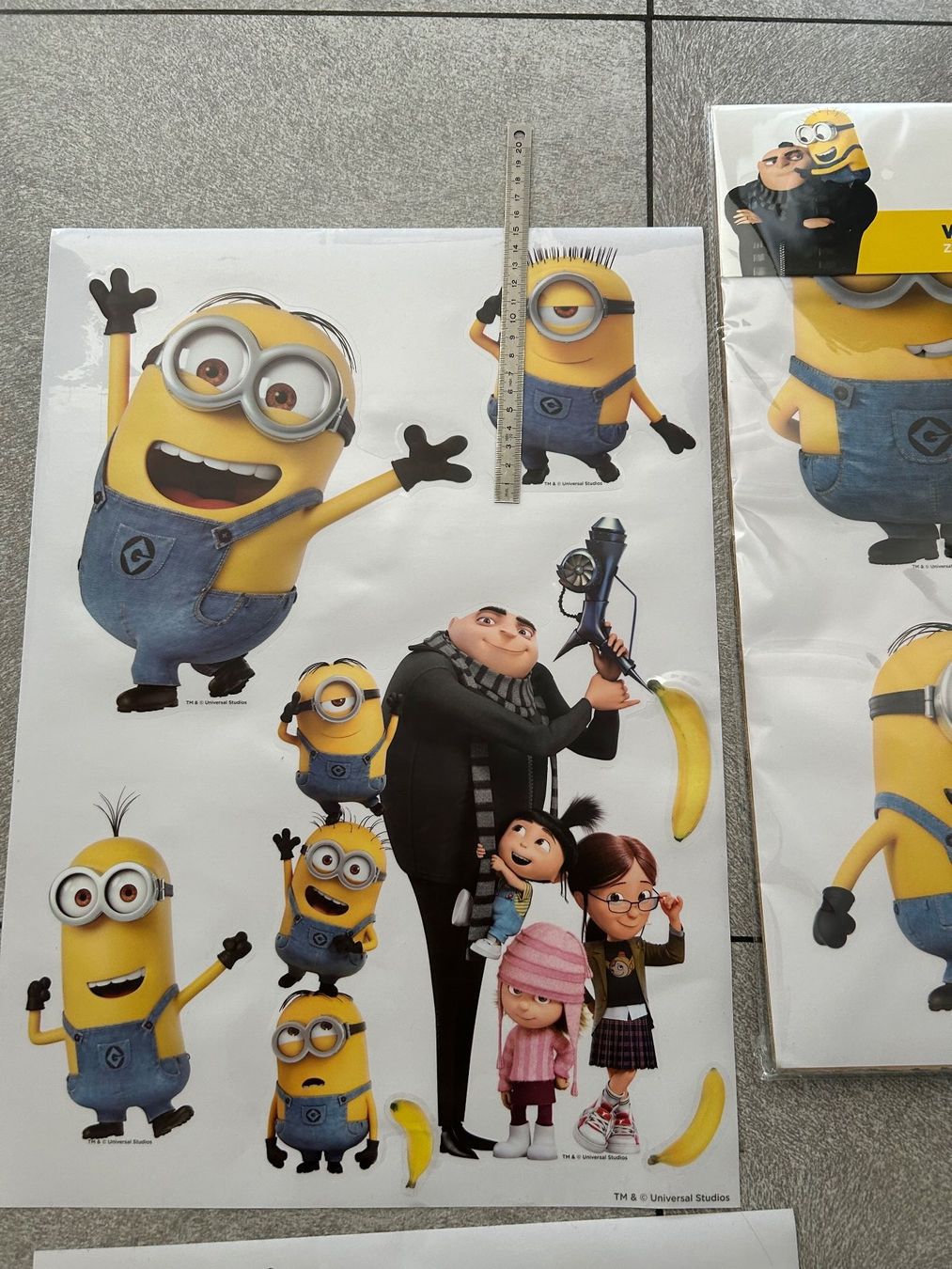 Tutte le decorazioni: MINIONS Fensterdekoration x4 - statique – Nuovo (secondo la descrizione) da Arbedo venduto da nadia1973 1