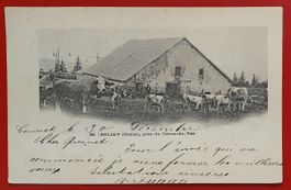 Chalet Soliat in der Nähe des Creux-du-Van 1909