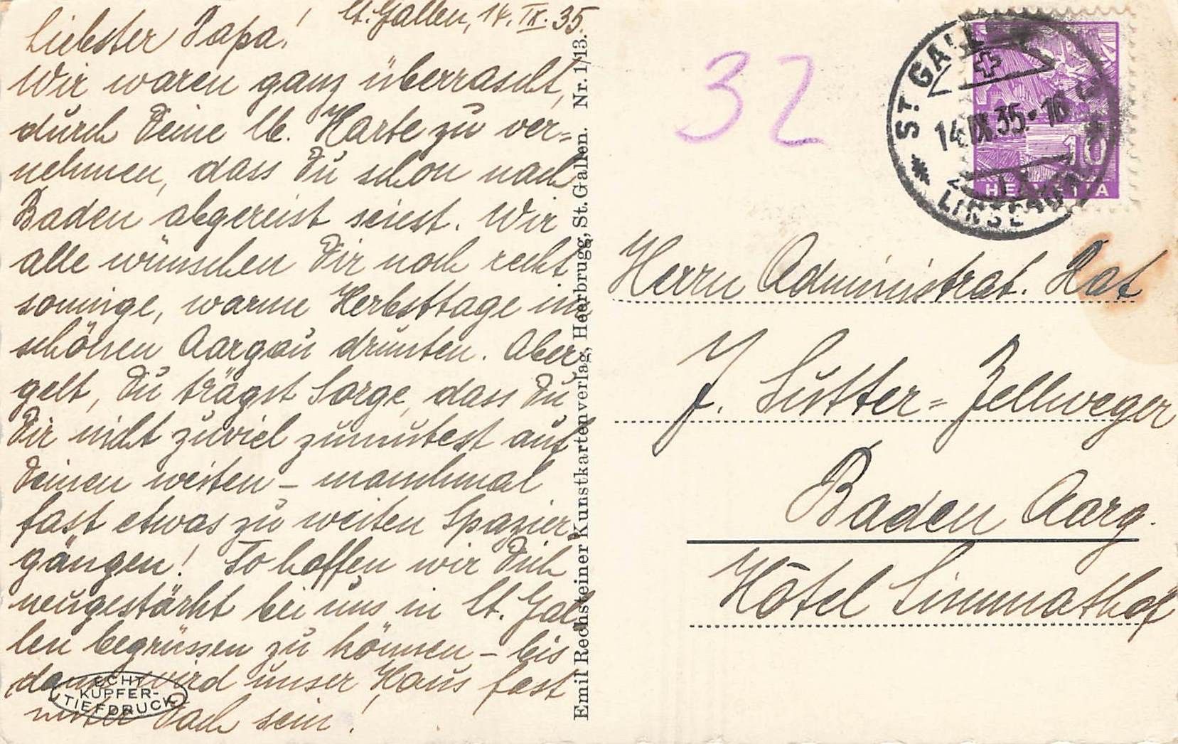 Cartoline postali: Burg altstatten – Usato da Biasca venduto da Blenio71 1