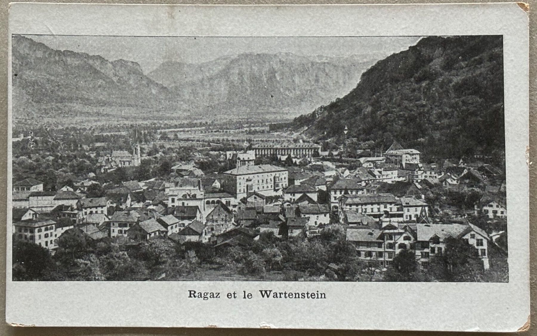 Ansichtskarten: Ragaz, Bad Ragaz, um 1900 – Gebraucht aus Frauenfeld von Merk52