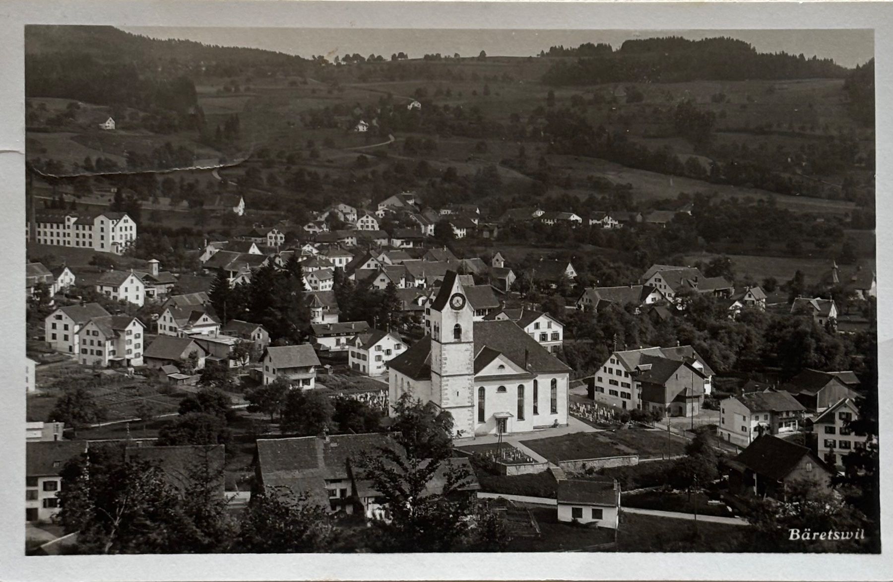 Cartoline postali: Bäretswil, Bahnpost Stempel, 1934 – Usato da Frauenfeld venduto da Merk52