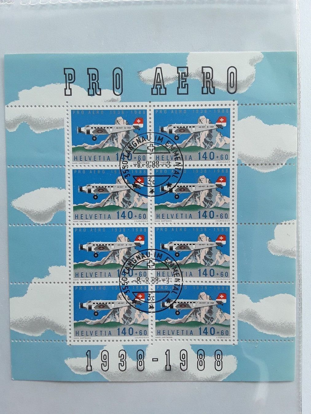 Tutti i francobolli: FO 49 Pro Aero 8.8.88 Schnapszahl!! – Usato da Bazenheid venduto da derdelorean01