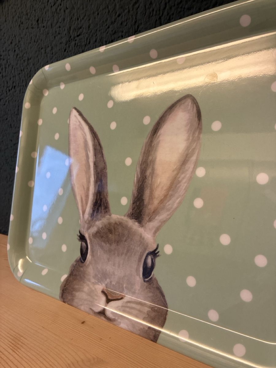 Migros Piatti di portata: Serviertablett mit cutem Hase, Sage – Nuovo (secondo la descrizione) da Zürich venduto da Annie_Broad 1