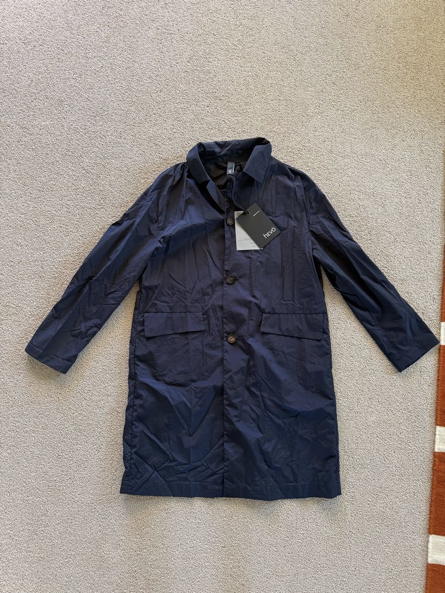 Cappotti: HEVÒ Trenchcoat navy – Nuovo e nell'imballaggio originale da Horgen venduto da Fen8800