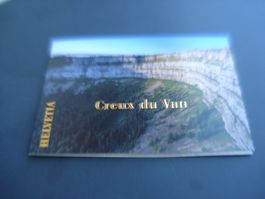Markenbüchlein Block Creux du Van, 2017, ET-o