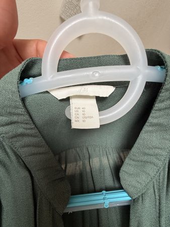 Damen Bluse H&M  grün Gr. 40