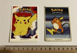 Pokemon Karten Pikachu & Raichu, Dunkin Boomer #25, 26