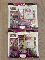 2x Pokemon THREE Pack Fusion Strike BLISTER PACK ENGLISH