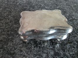 Edle Silber Schatulle 800er Silber–Clementi Milano–Barock