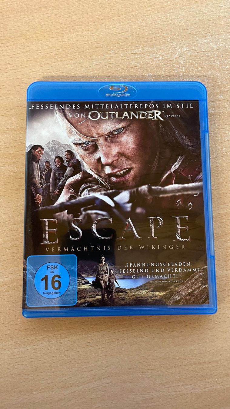 Tutti i DVDs: ESCAPE  - Vermächnis der Wikinger – Nuovo (secondo la descrizione) da Glattfelden venduto da cybermaxx