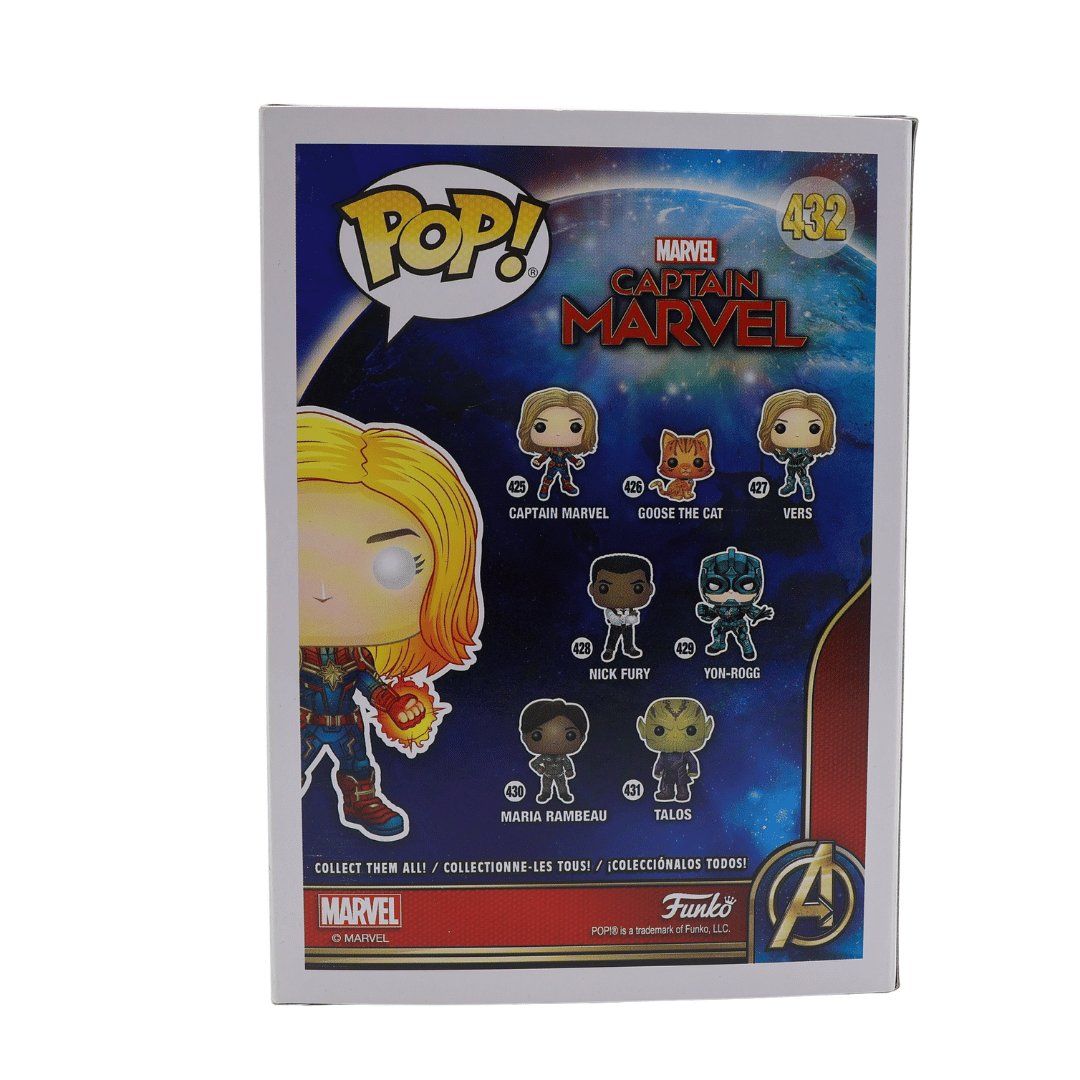 Funko Statuette: Captain Marvel [GITD] #432 Funko POP Marvel – Nuovo e nell'imballaggio originale da Paudex venduto da dindeboy 3