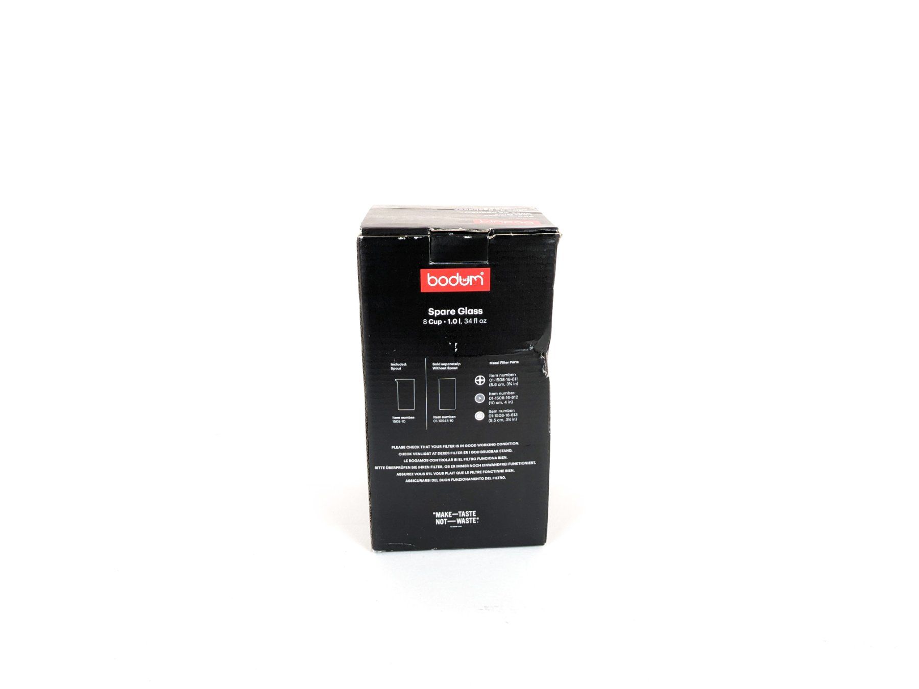 Bodum Bicchieri: BODUM Ersatzglas 1 Liter – Nuovo (secondo la descrizione) da Thun venduto da Restwert_Thun 2