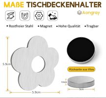 Tischtuchbeschwerer Outdoor Edelstahl Tischdeckenhalter