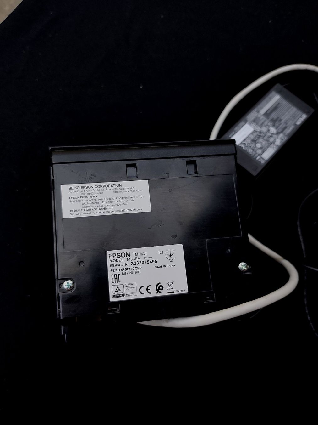 Drucker: Epson Thermo Drucker: Thermodrucker Epson TM-30 – Gebraucht aus Siselen BE von hibiskus09 1