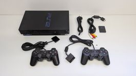 PlayStation 2 Fat mit 2 Controller ORIGINAL