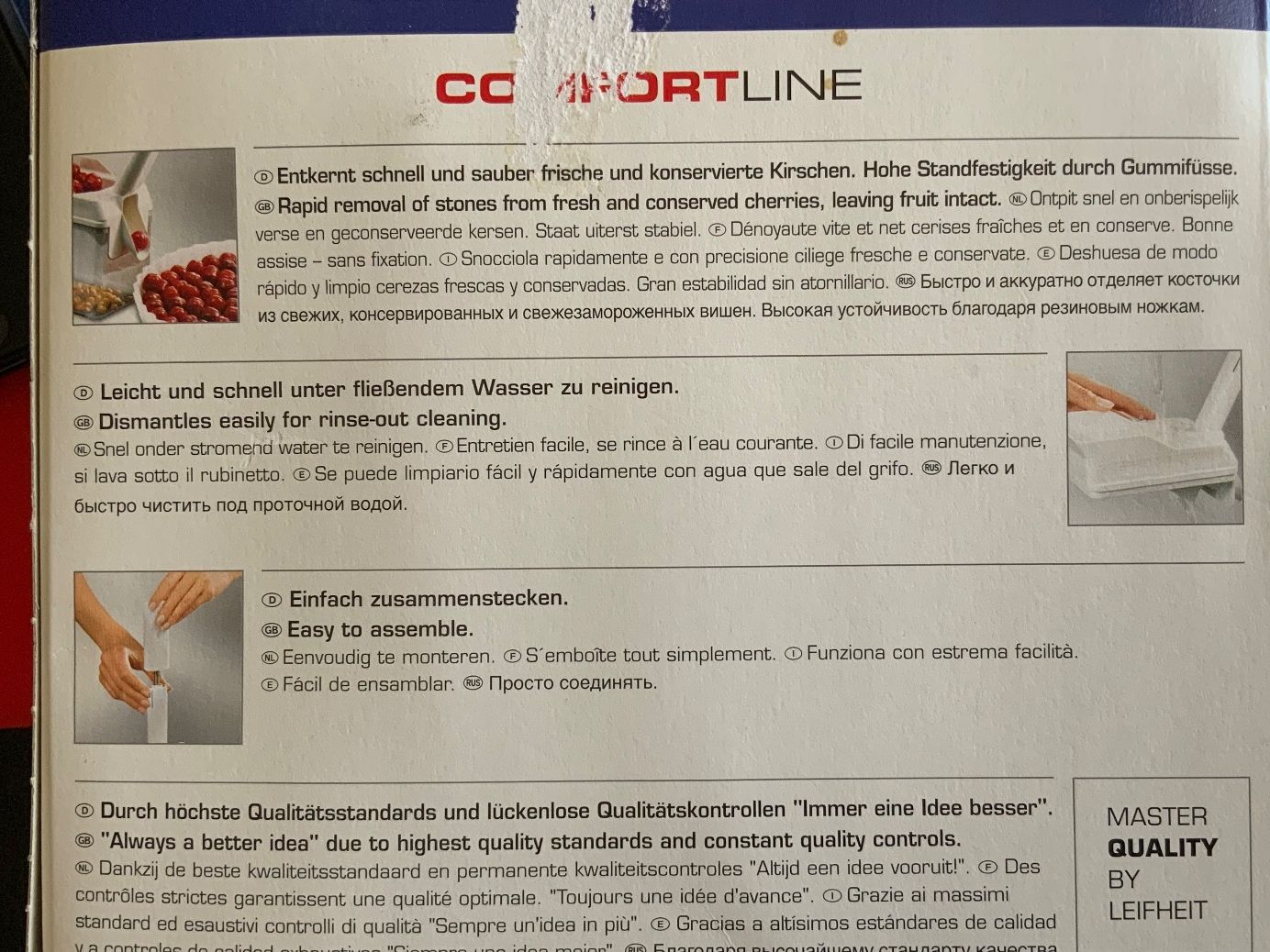 Leifheit Appareils de cuisine: Kirschentkerner – D'occasion à Thun par Znuenizie 1