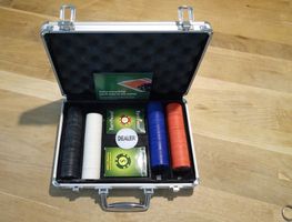 Pokerkoffer (für Kinder) mit 200 Chips