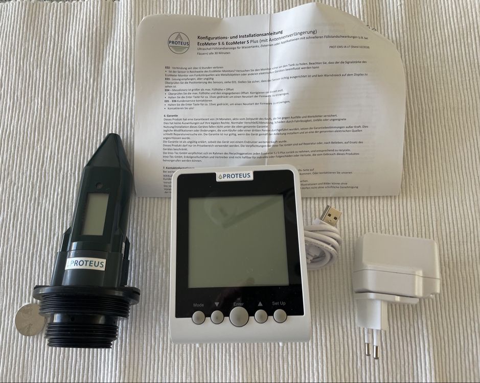 Proteus Füllstandssensor EcoMeter 2
