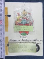 FAMILIENWAPPEN " GILGEN RÜSCHEGG,WAHLERN BE" KARTE 15X10CM
