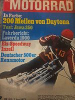 Motorrad 7/73 Jawa 350 Laverda  Ducati KTM Gilera Zürich xx