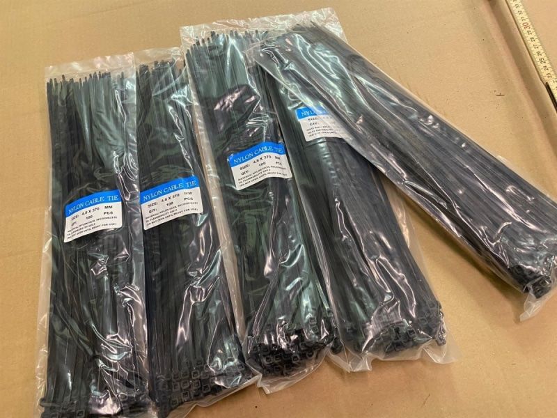 Macchine rilegatrici: 5 Packungen Kabelbinder 4.8x370mm – Nuovo e nell'imballaggio originale da Necker venduto da liq24 6