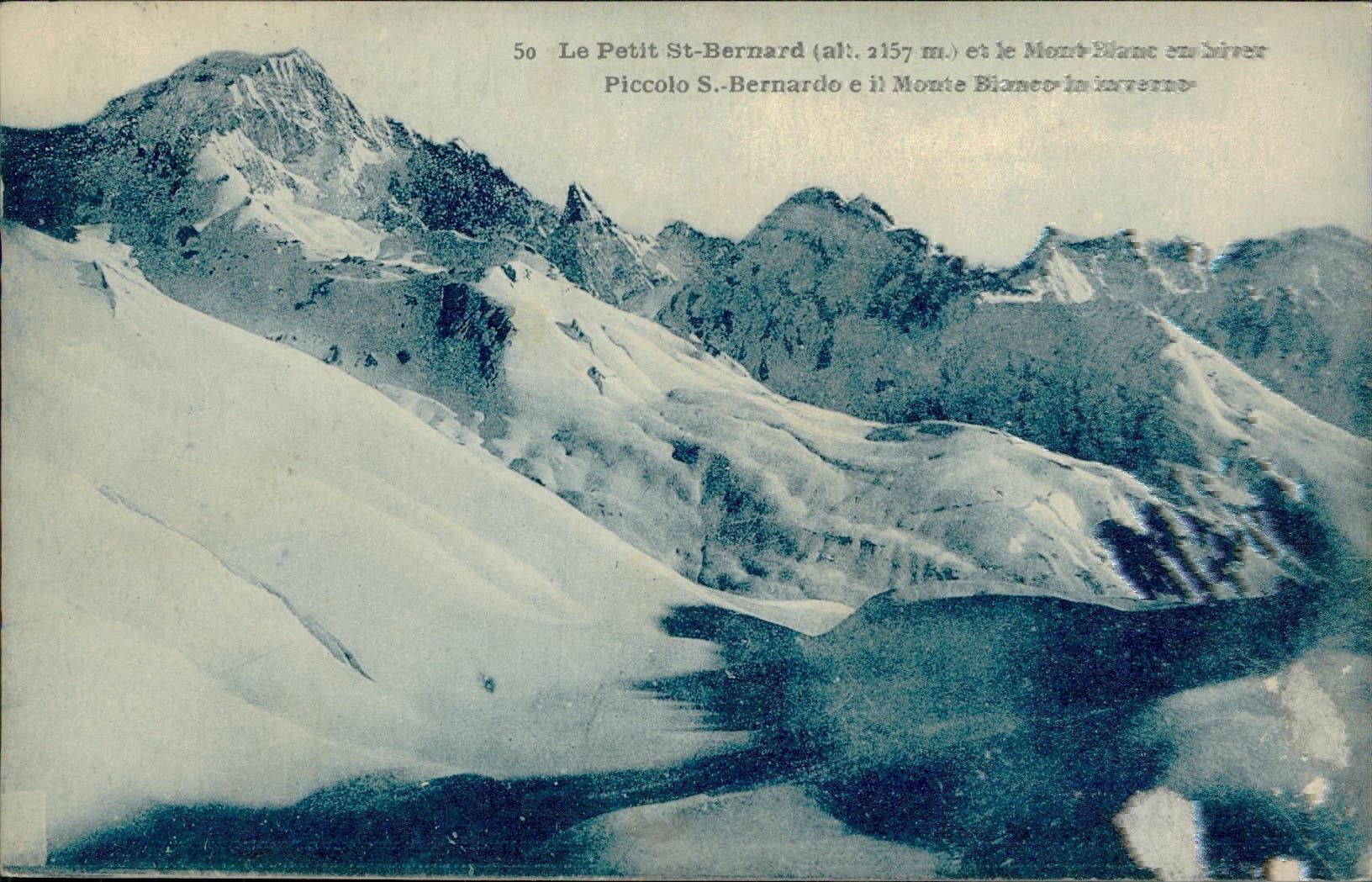 Cartes postales: Le Petit St Bernard Monte Blanc – D'occasion à Biasca par Blenio71