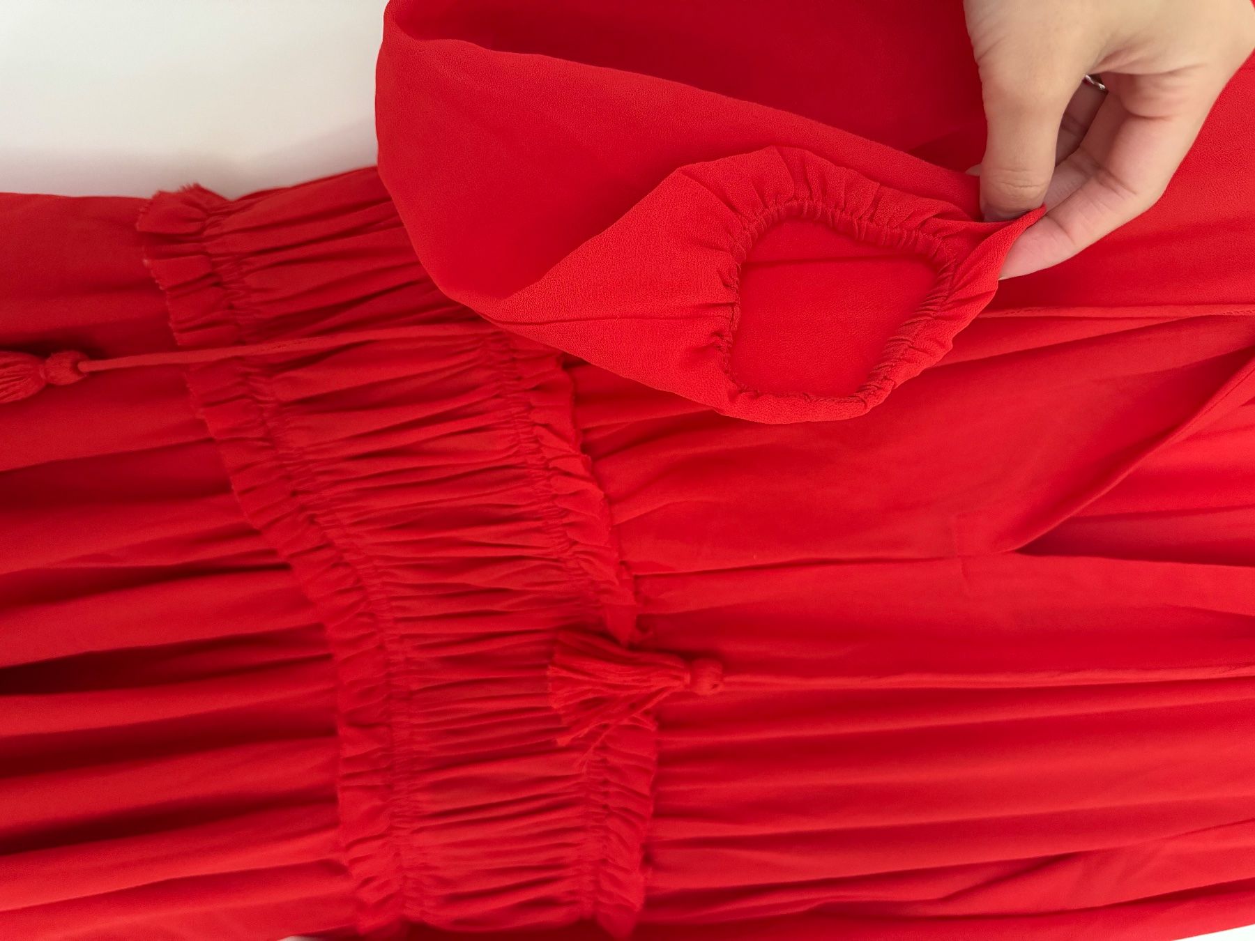 Maje Vestiti: MAJE RED DRESS SIZE 2 – Nuovo (secondo la descrizione) da Zollikon venduto da Marsat25 2