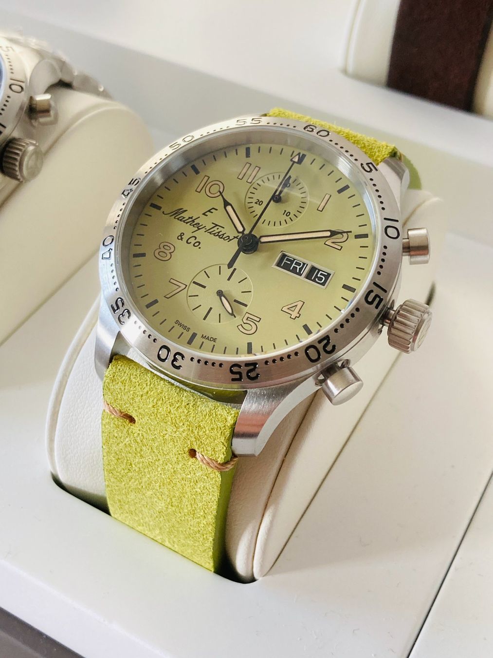 Uhren: Mathey Tissot TYPE 21 CHRONO AUTOMATIC. L.E. New %Soldes% – Neu und originalverpackt aus Genève von GLwatchsa 1